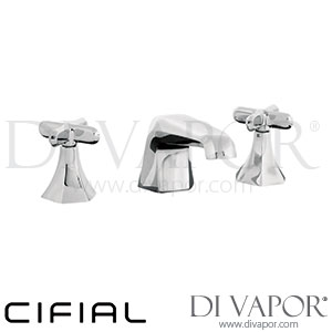 Cifial 31130HC.U Hexa 3 Hole Deck Basin Mixer Tap Low Spout Spare Parts